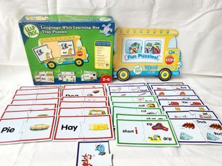 Leapfrog Whiz Learning Word Bus Fun Puzzle