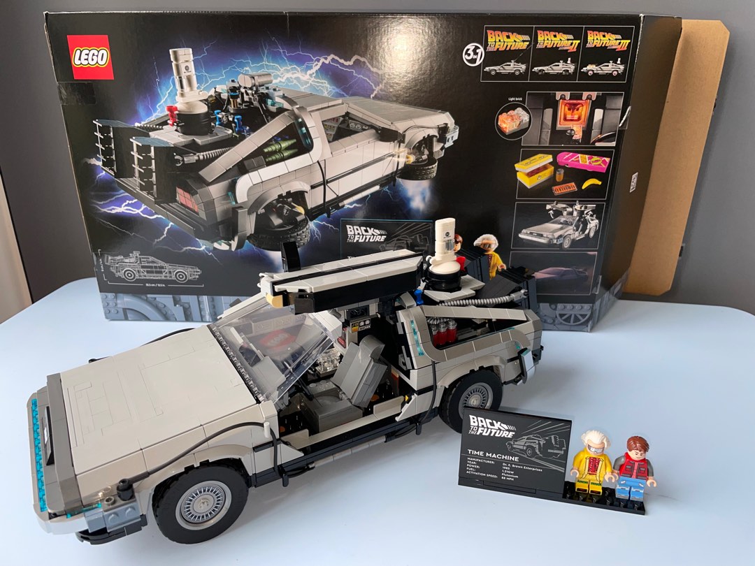 Dmc delorean lego hot sale