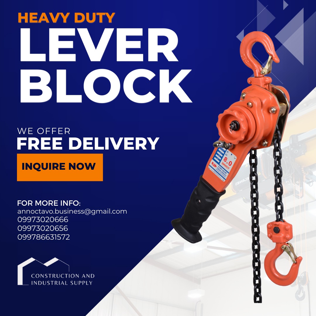 Lever Block Manual Lifting Heavy Lifting Lever Hoist Ratchet