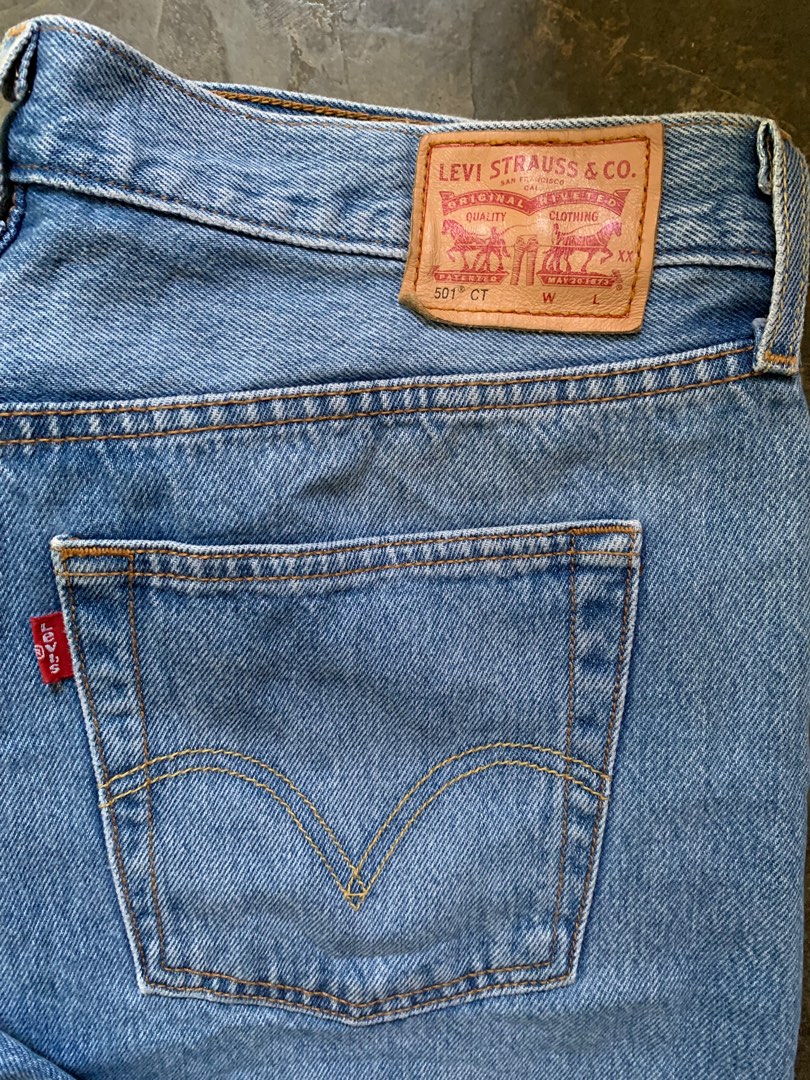 Levis 501 CT, Men's Fashion, Bottoms, Jeans on Carousell
