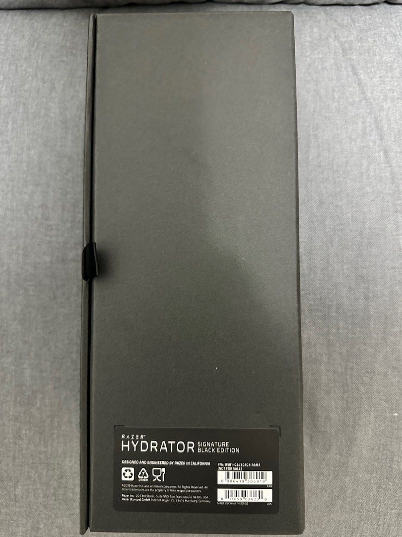 Limited Collector’s Edition: Razer Hydrator Signature Black Water Bottle  (0231 of 1337)