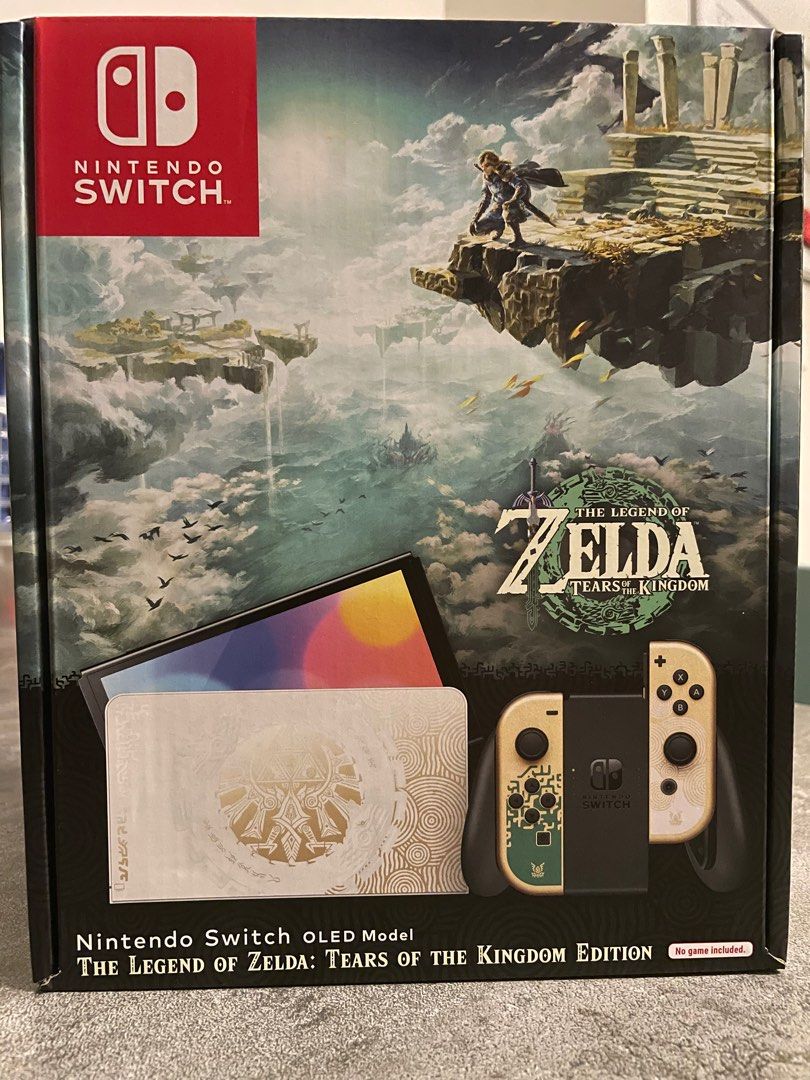 Local Singapore Nintendo Switch OLED The Legend of Zelda Tears of the