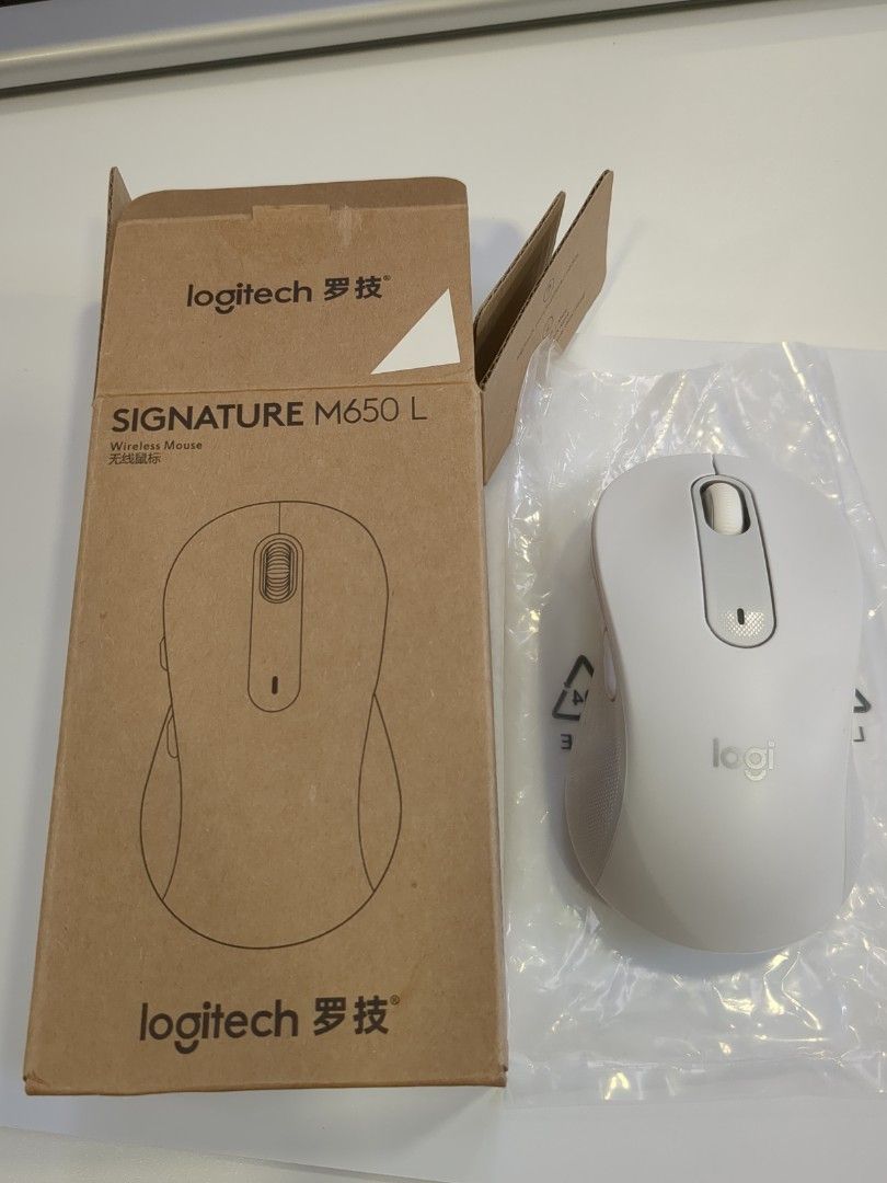Logitech signature M650L wireless silent mouse, Computers & Tech, Parts
