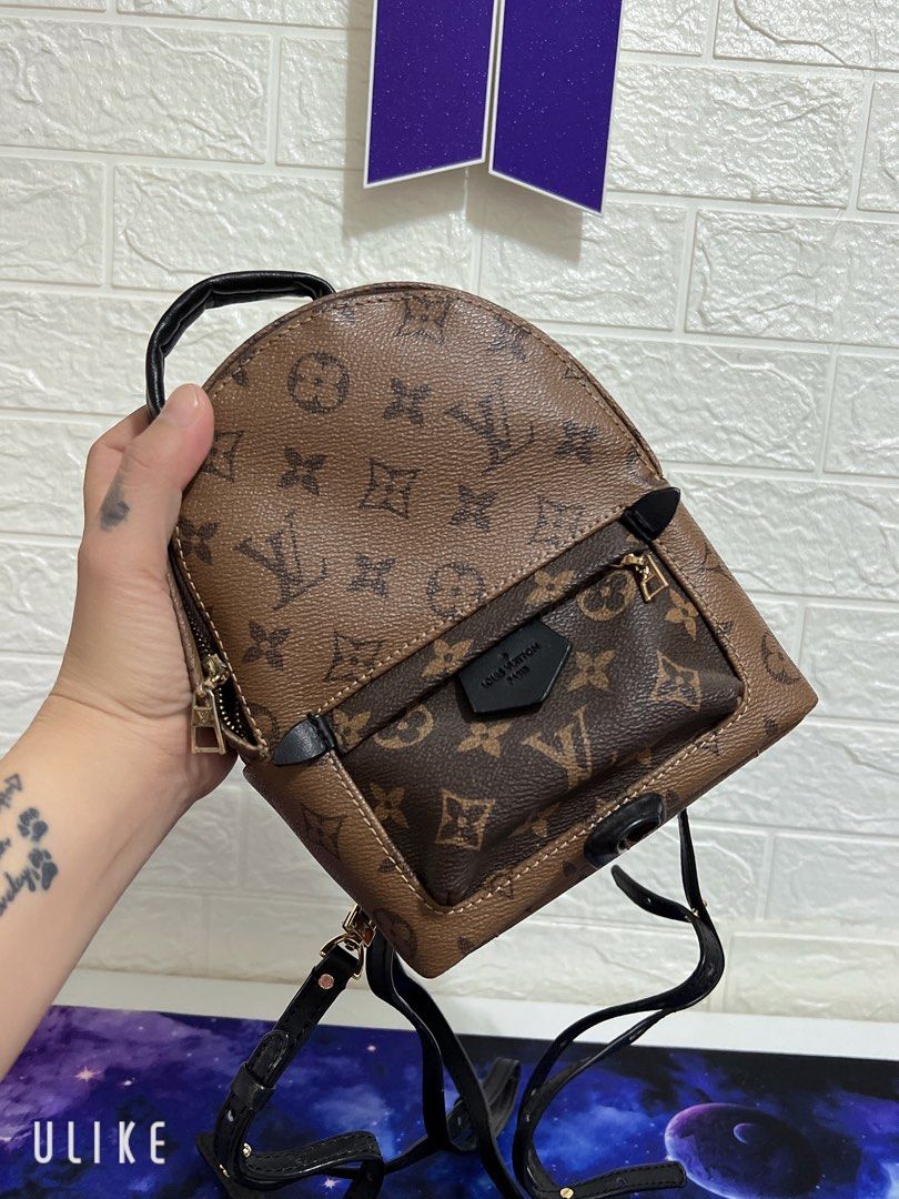 LV Palm Springs MM - unbagging and comparison with longchamp le