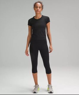 Affordable lululemon fast and free crop 19 For Sale, Women's Fashion