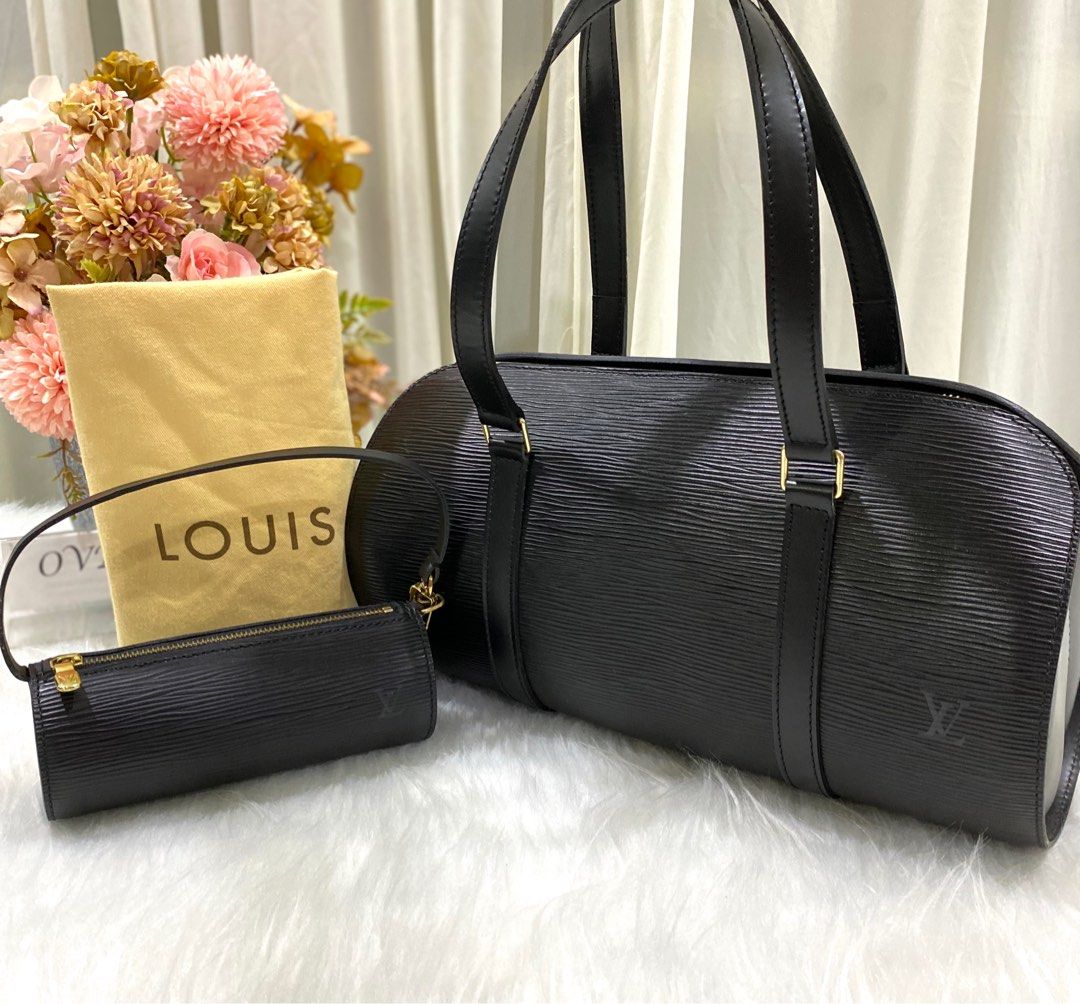 Louis Vuitton Soufflot Epi Leather, Luxury, Bags & Wallets on Carousell