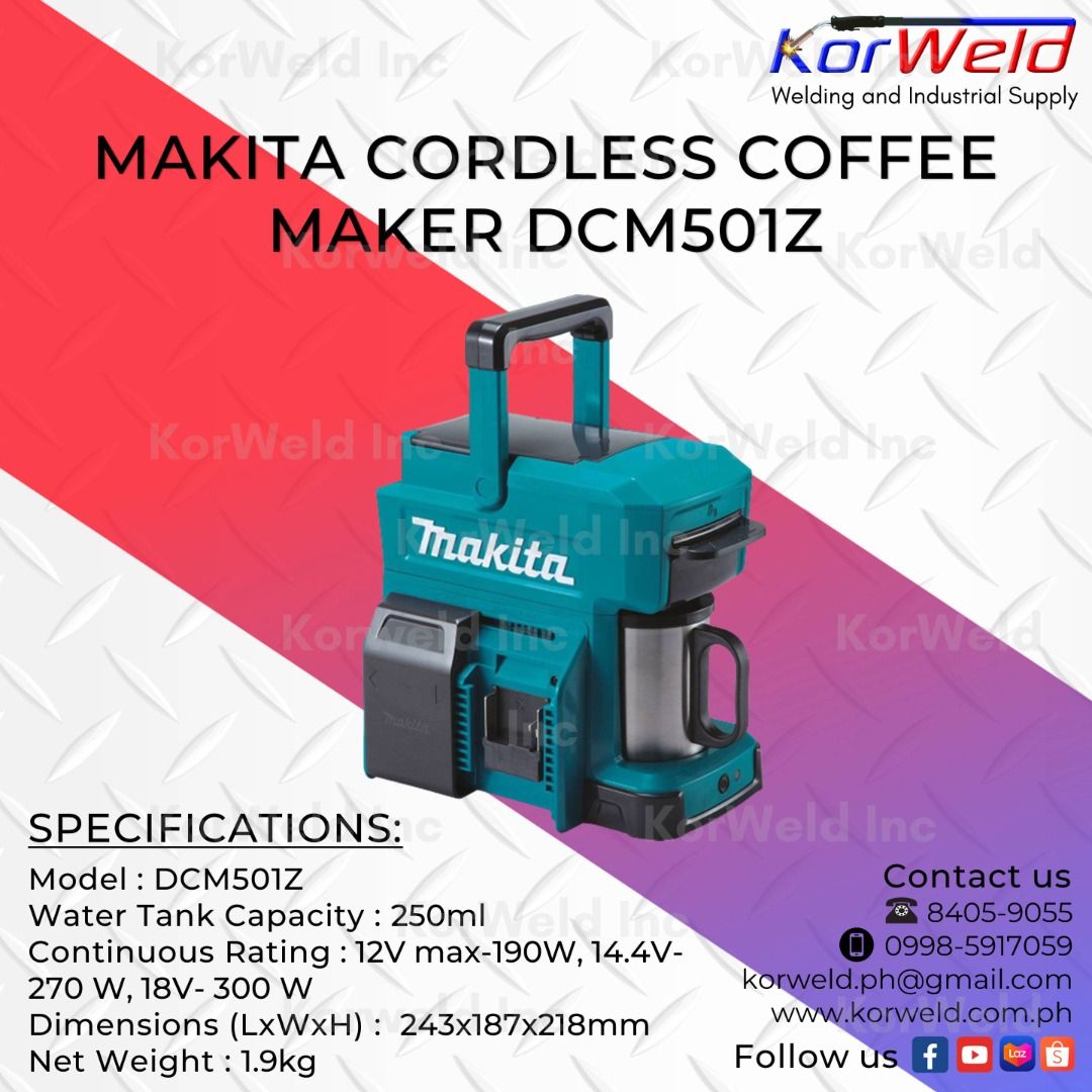 Makita coffee maker screwfix sale