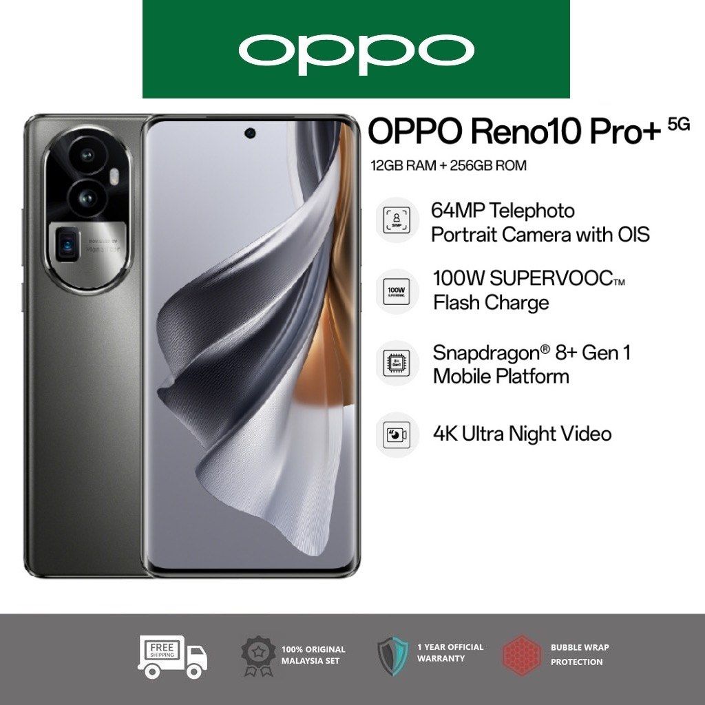 OPPO Reno 10 Pro Plus + 16GB+256GB Gold