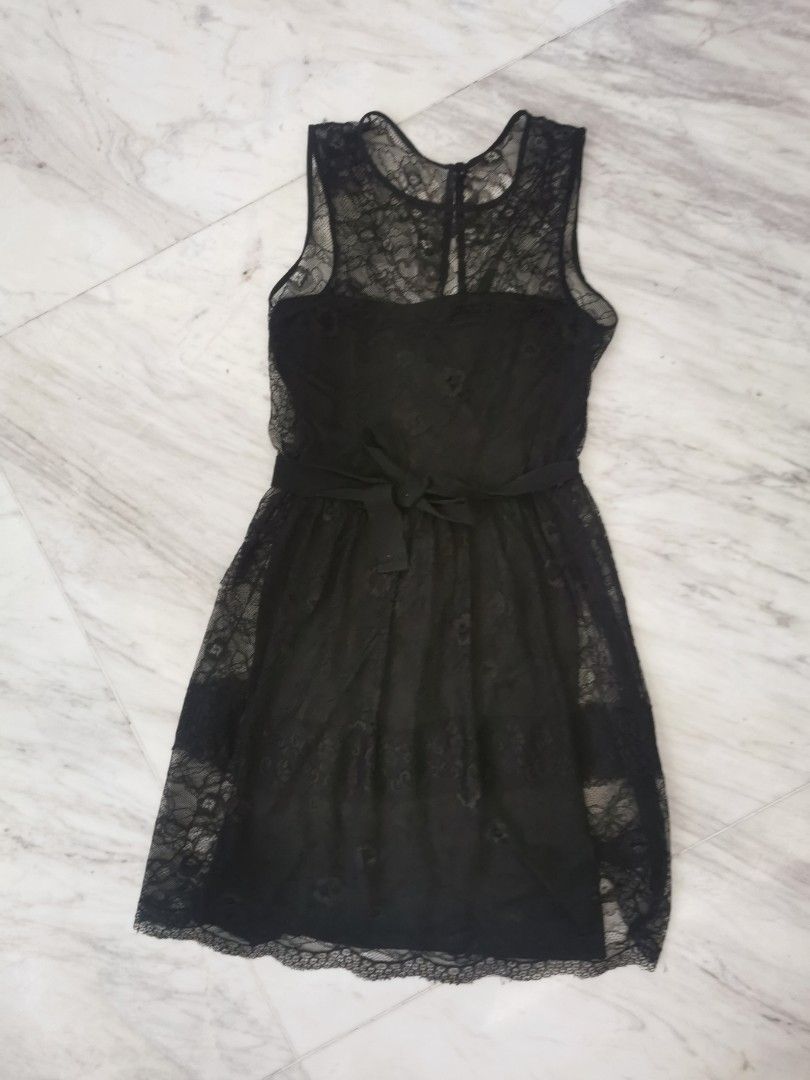 chinese dress ladies Mango Lace appliqué dress – HotBrandDeals main image 1