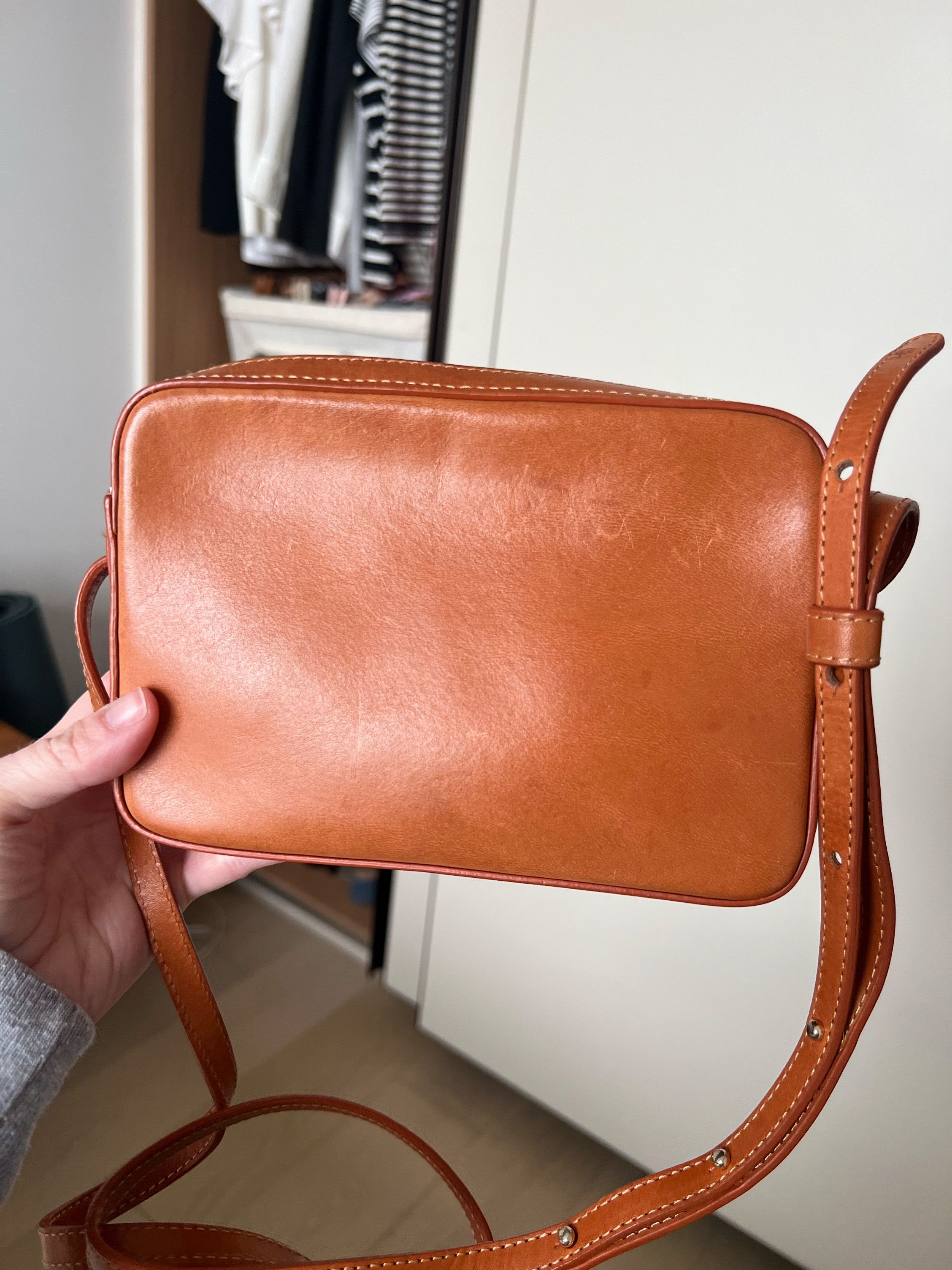 Mansur Gavriel Double Zip Crossbody Bag