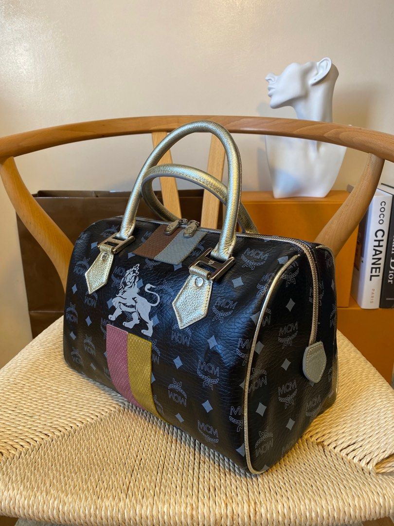 MCM Lion Preloved Doctors' Bag