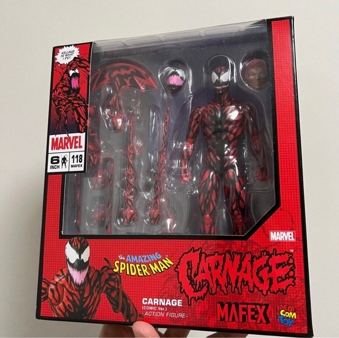 MAFEX No.118 CARNAGE(COMIC Ver.)-