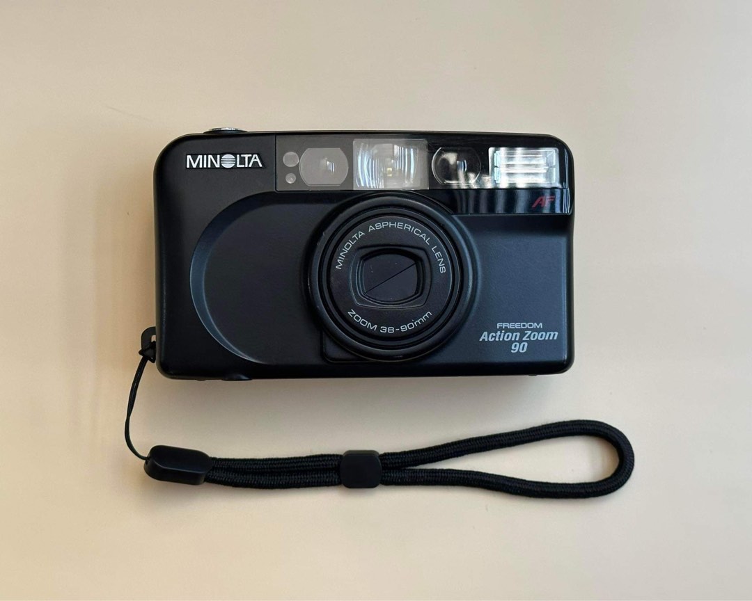 MINOLTA FREEDOM ACTION ZOOM 90, Photography, Cameras on Carousell