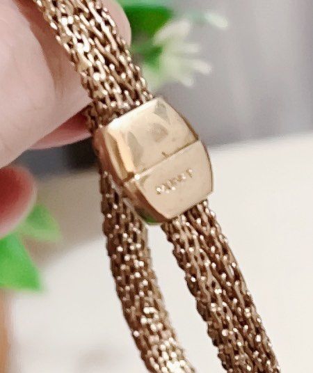 Monet gold store tone bracelet