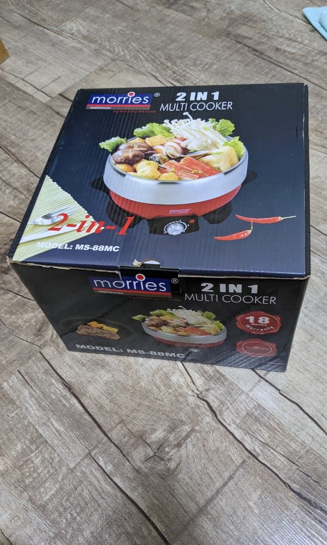 Morrie s 2 in 1 Multicooker