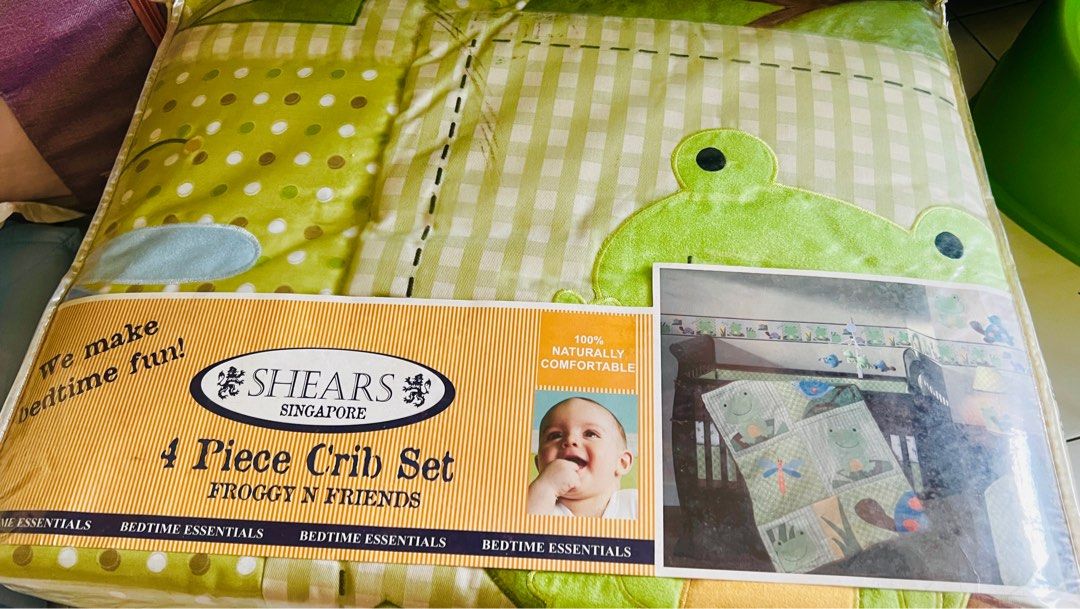 Crib set 2024 sale
