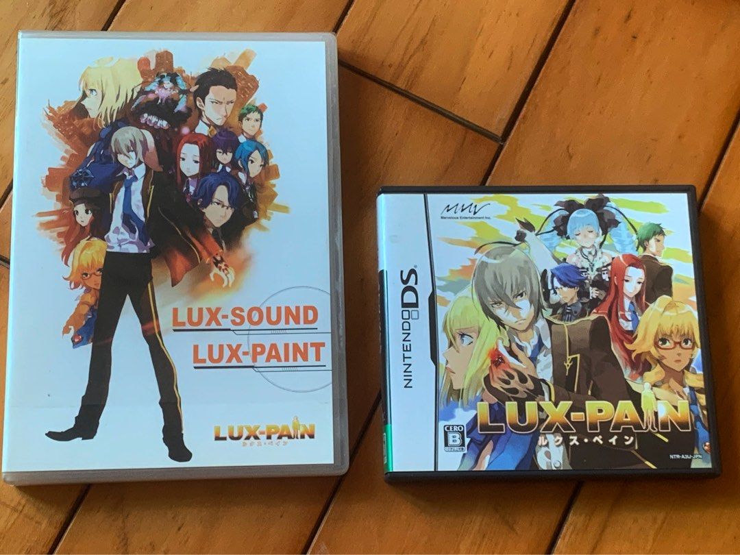 海外版 Lux Pain ルクス ペイン 英語 Nintendo DS 任天堂-