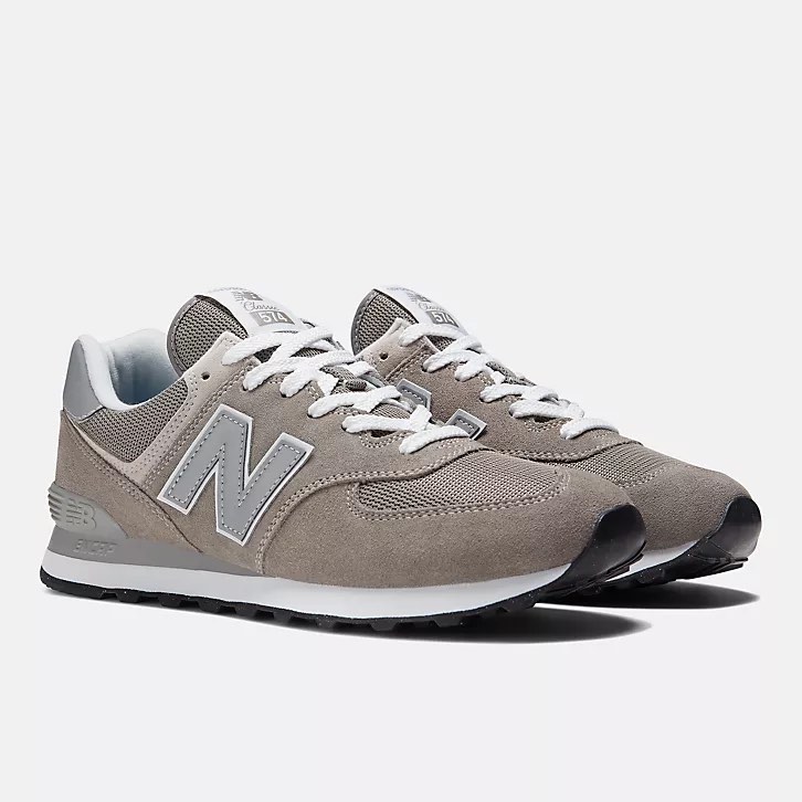 New Balance 574 stone grey Women s Fashion Footwear Sneakers on