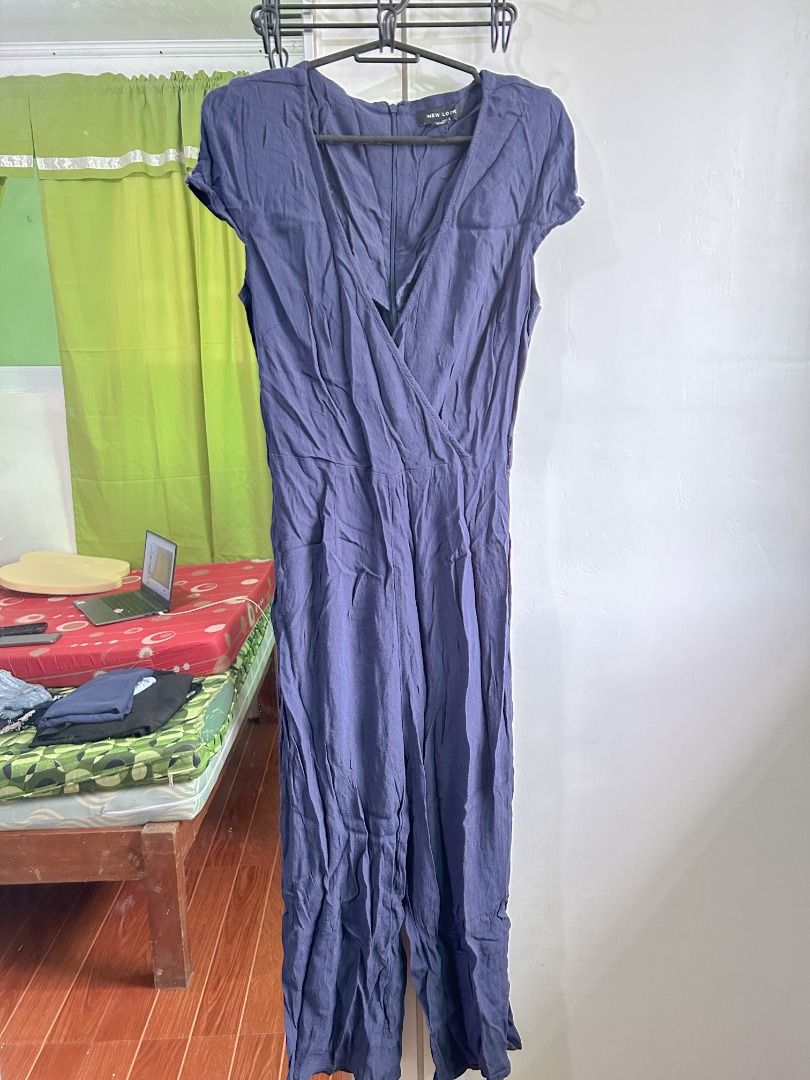 Purple jumpsuit hotsell new look