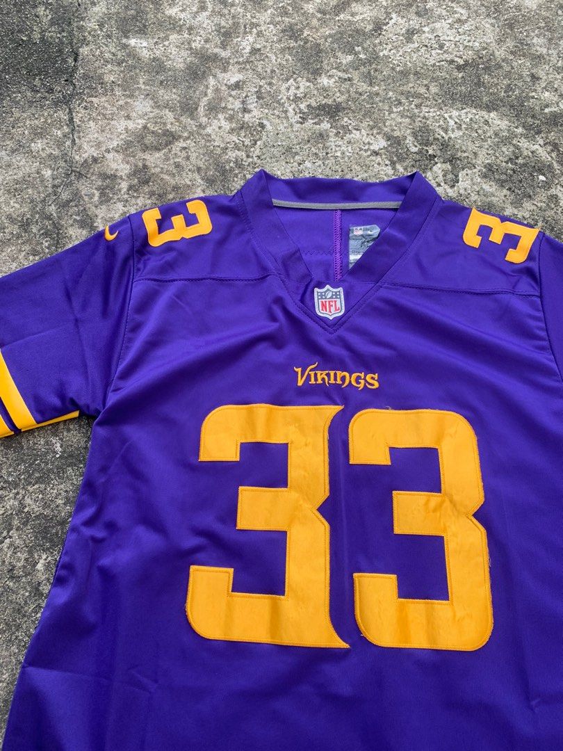 NFL Vikings Jersey, Men's Fashion, Tops & Sets, Tshirts & Polo Shirts on  Carousell