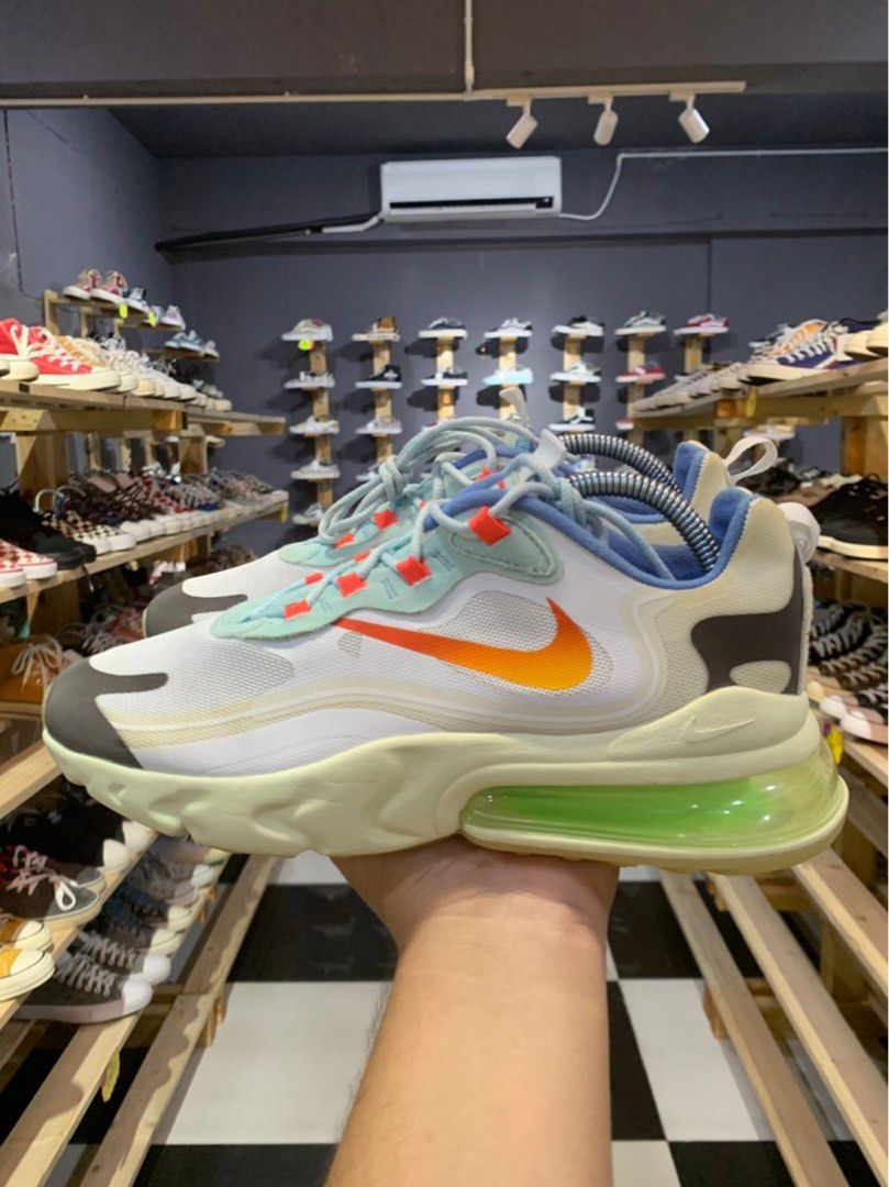 Nike Air Max 270 React Travis Scott Cactus Trails, Men's Fashion