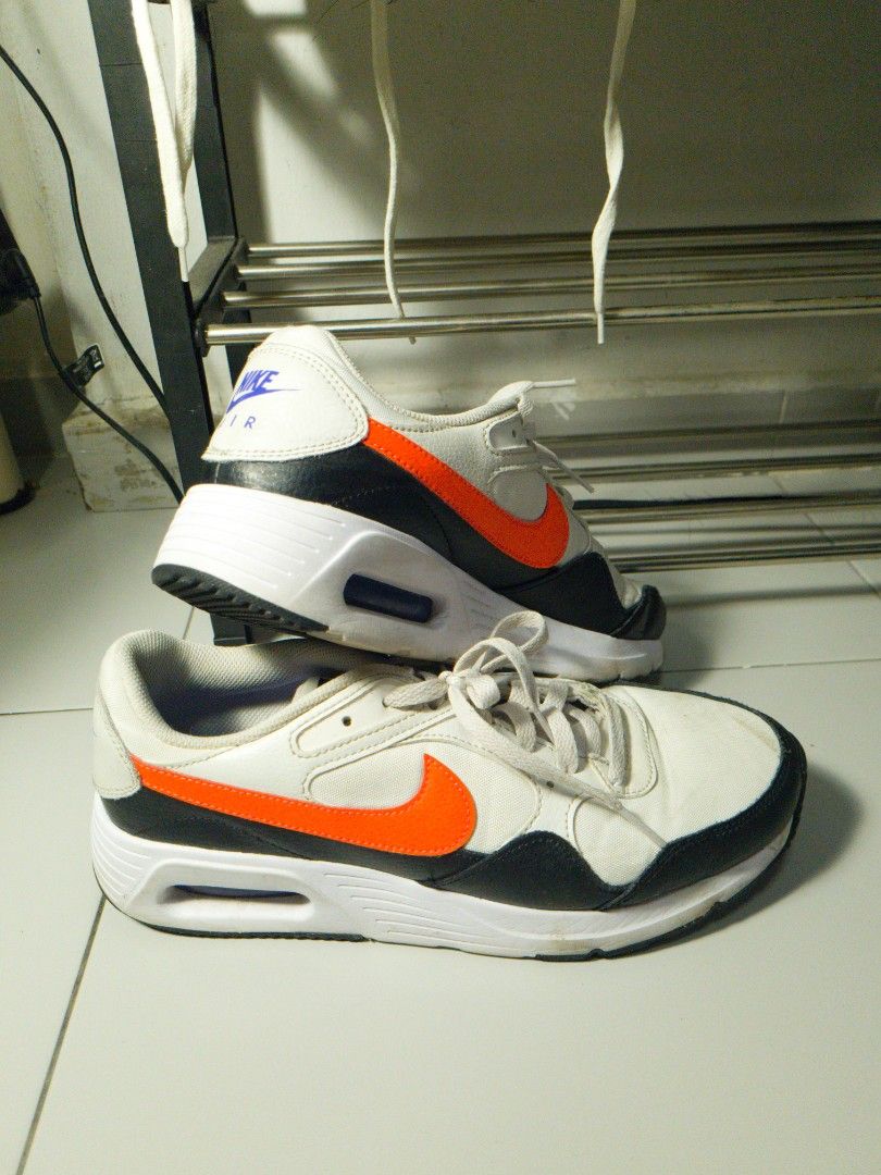 Nike air max new arrivals 1 orange and black
