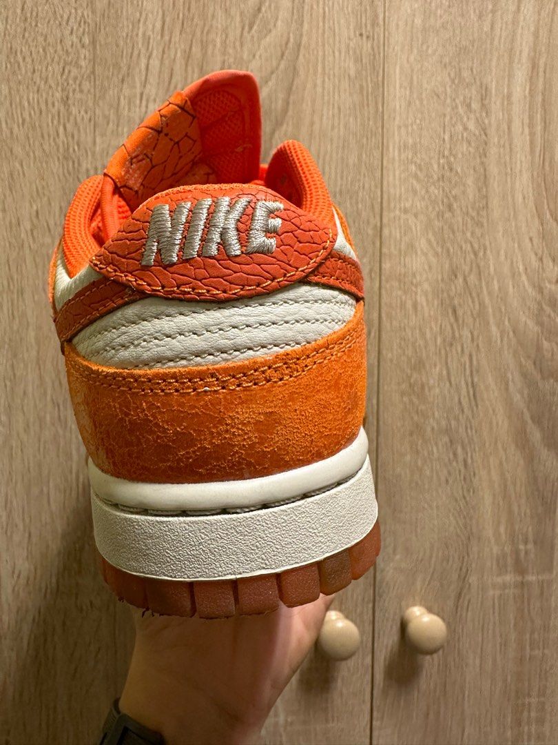 二手-nike Dunk 低筒鞋Total Orange（24cm）, 她的時尚, 鞋, 運動鞋在