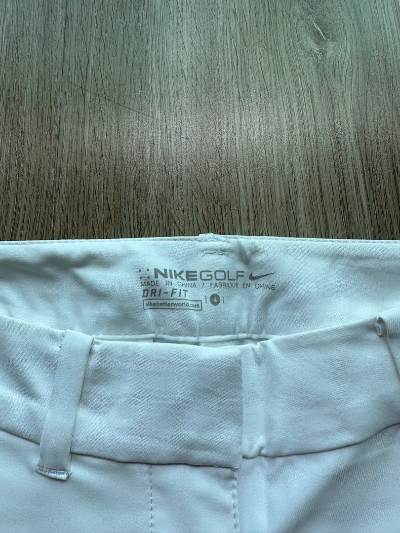 White nike outlet golf pants