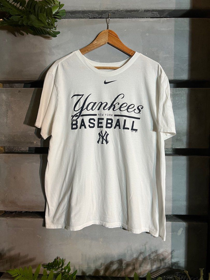 New York Yankees Dri-fit Tshirt (Nike X MLB), Men's Fashion, Tops & Sets,  Tshirts & Polo Shirts on Carousell