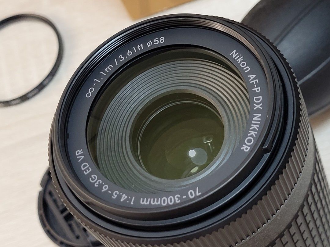 Nikon AF-P DX 70-300mm F4.5-6.3 ED VR, 攝影器材, 鏡頭及裝備- Carousell