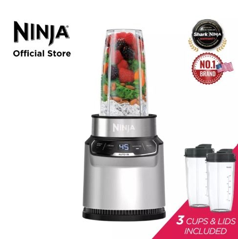 Ninja Nutri Blender Pro 1000Watt and Auto iQ Technology BN500
