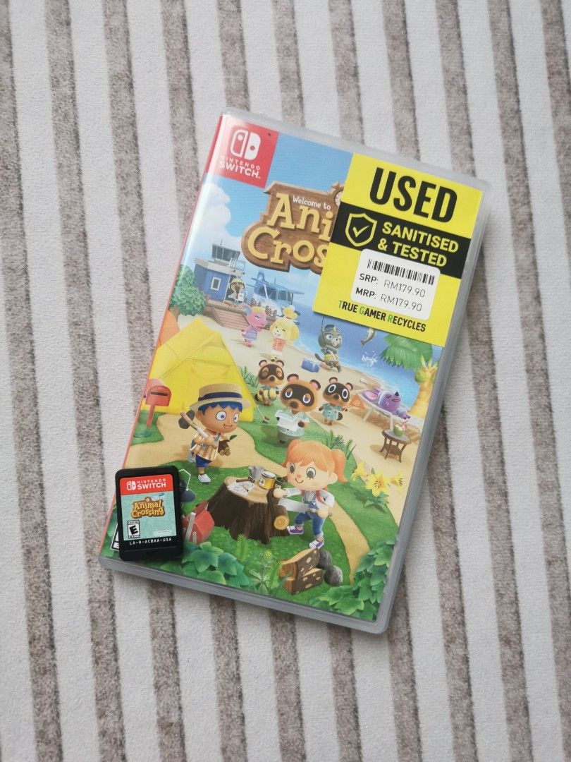 Nintendo Switch Animal Crossing New Horizon Pos Included Video