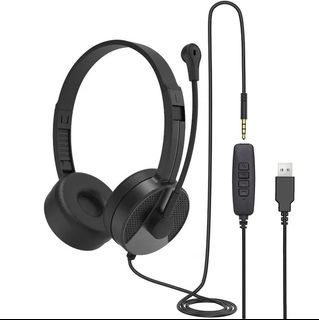 Noise Cancelling Headset with Mic