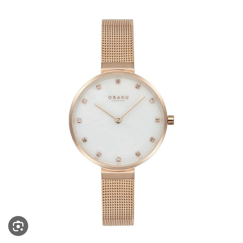 Obaku Gold Watch Luxury Watches on Carousell