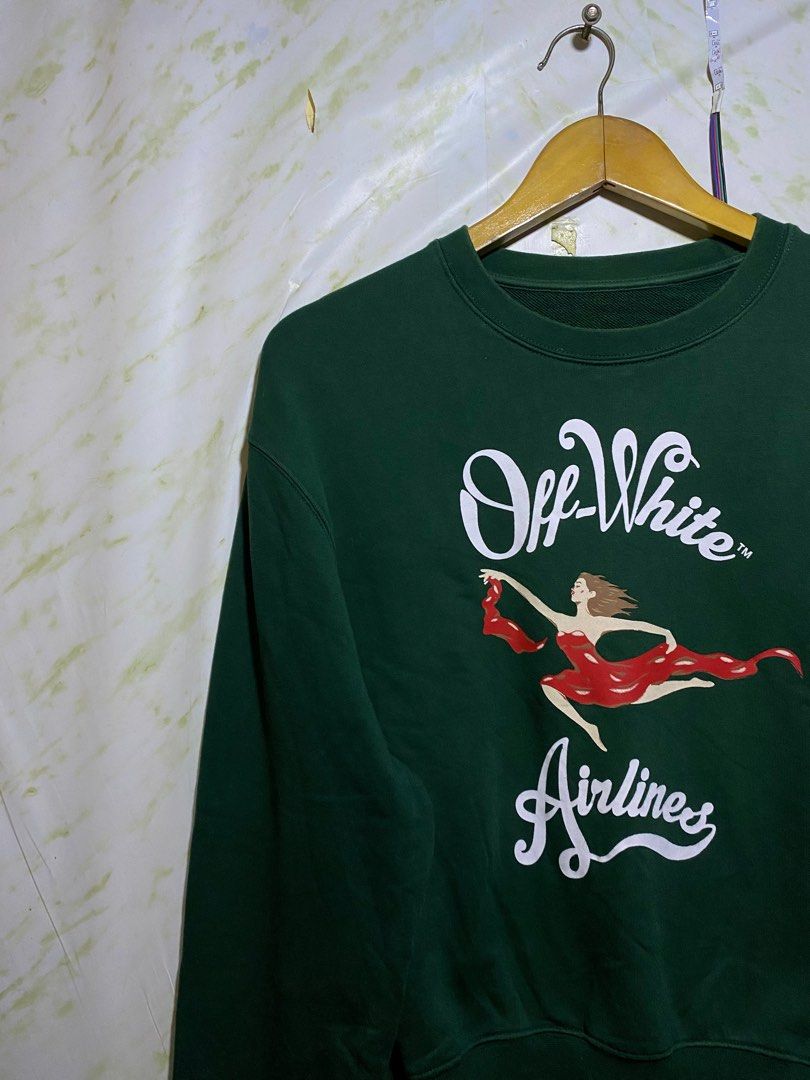 Off white shop airlines sweatshirt