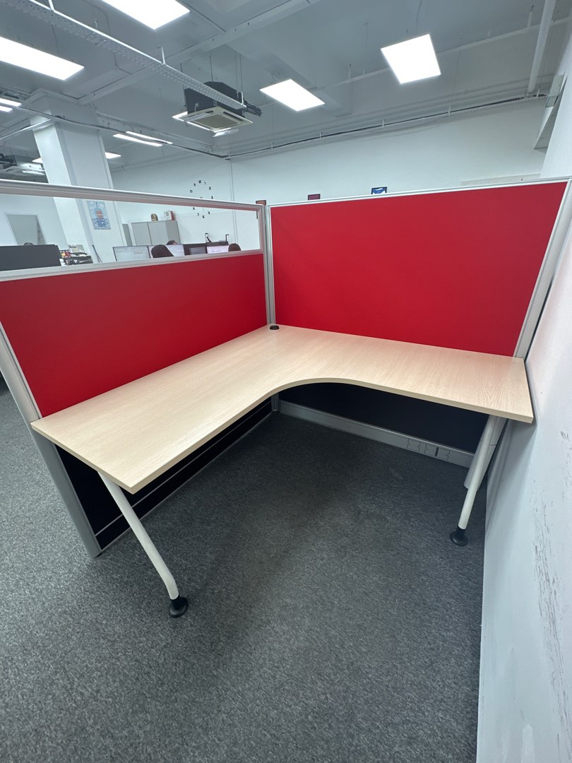 Office cubicle table ( Last Set!), Furniture & Home Living, Furniture