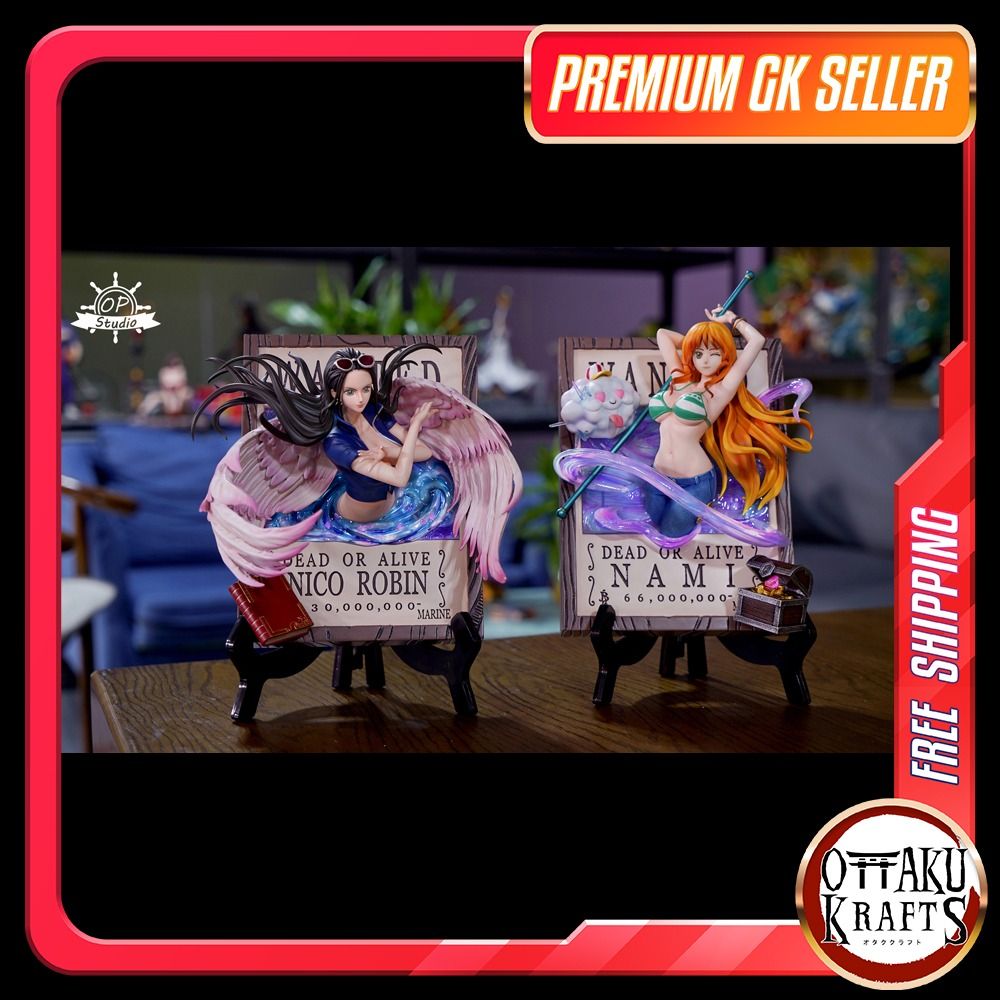 One Piece | Nico Robin X Nami | OP Studio | 【FREE Shipping - PO】GK Figurine