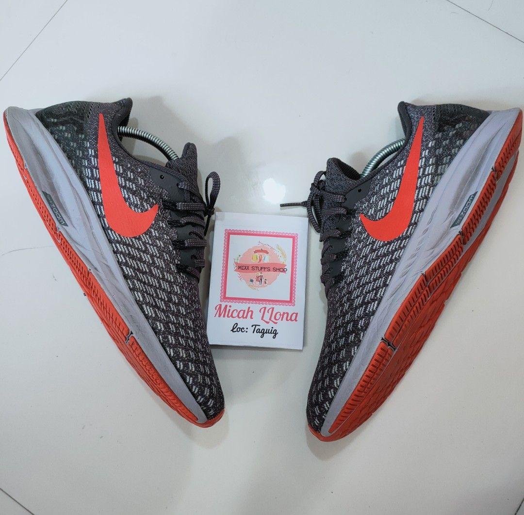 Air zoom pegasus 35 thunder hotsell grey bright crimson