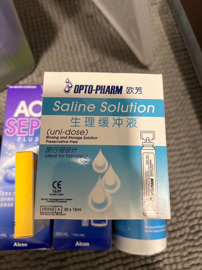 ORTHO K LENS AOSEPT SALINE CATIONORM, Beauty & Personal Care, Vision