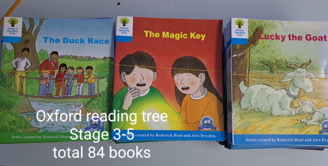 Oxford Reading Tree, Stage 3-5, 共84本, 興趣及遊戲, 書本& 文具