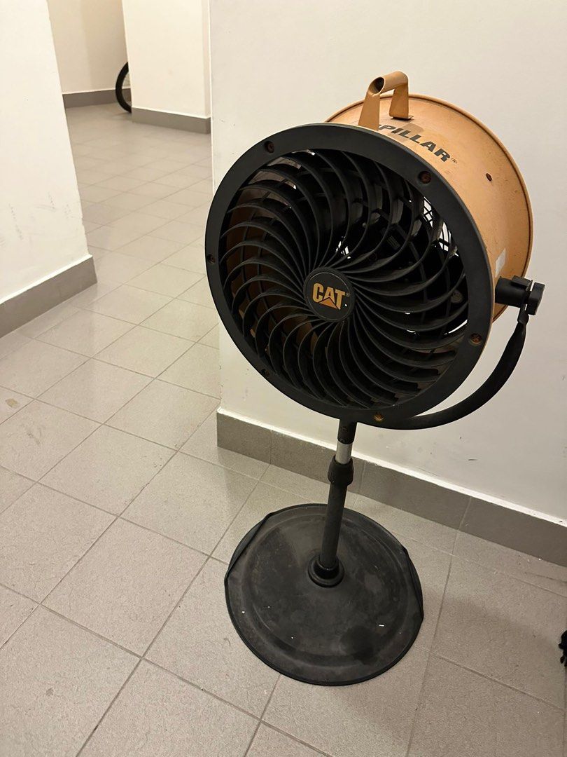 Pedestal drum fan, Furniture & Home Living, Lighting & Fans, Fans on