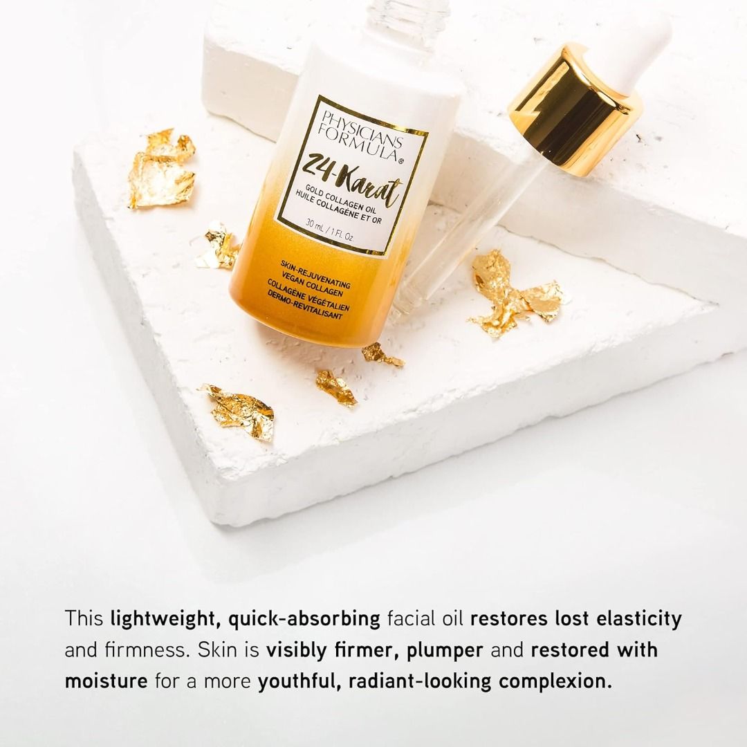 Physicians Formula 24Karat Gold Collagen Oil 30mL, Beauty & Personal