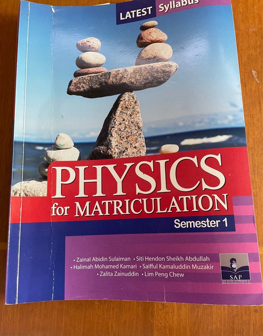on　Physics　Books　Textbooks　Matriculation　Hobbies　Semester　Magazines,　Carousell　1,　Toys,