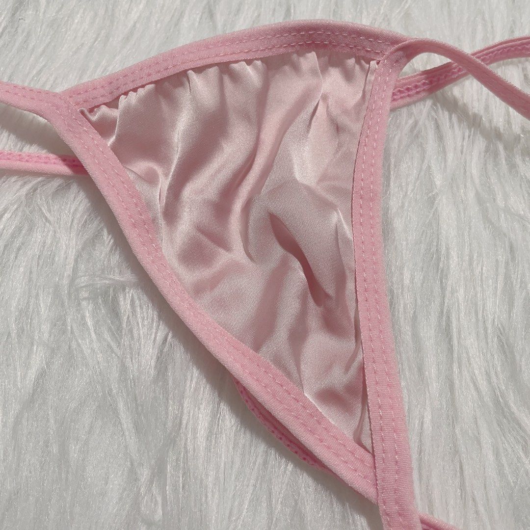 Pink G String, Women's Fashion, New Undergarments & Loungewear on Carousell