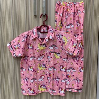 Piyama unicorn anak/baju tidur anak unicorn/piyama anak/setelan