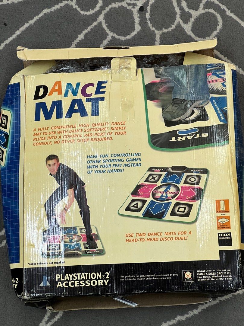 Playstation 2 Dance Mat, Hobbies & Toys, Toys & Games on Carousell