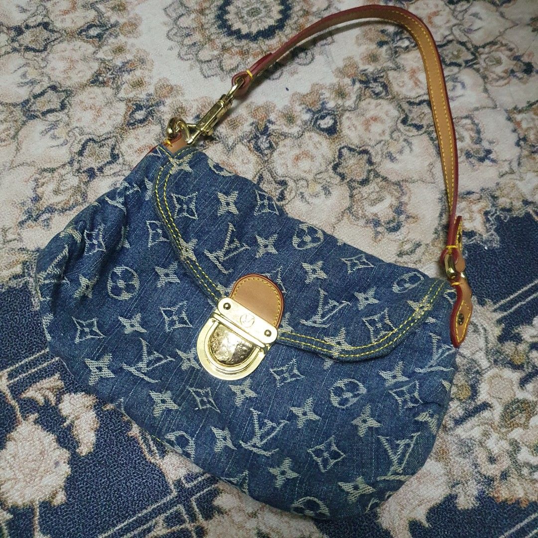 SOLD) Louis Vuitton Denim Pleaty Louis Vuitton Kuala Lumpur (KL