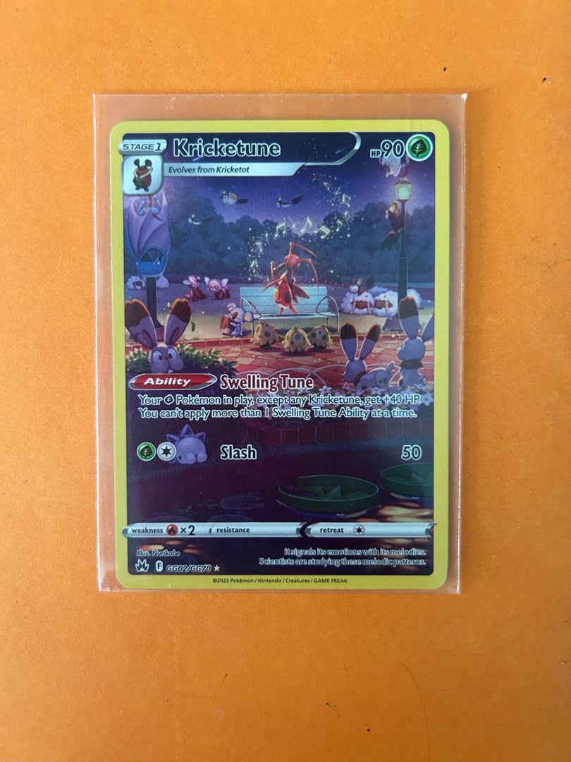 Pokemon card Kricketune, Hobbies & Toys, Memorabilia & Collectibles,  Vintage Collectibles on Carousell