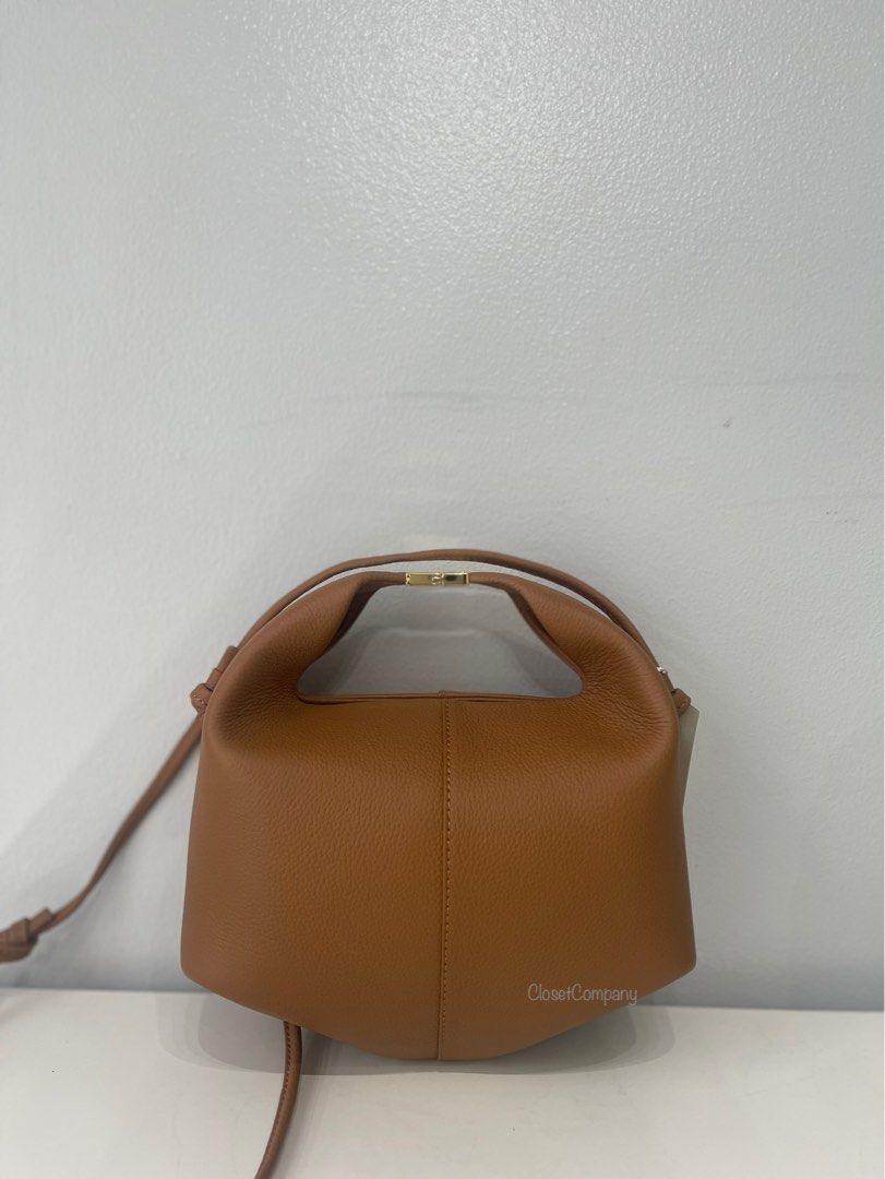 Polène | Bag - Béri - Camel Textured Leather