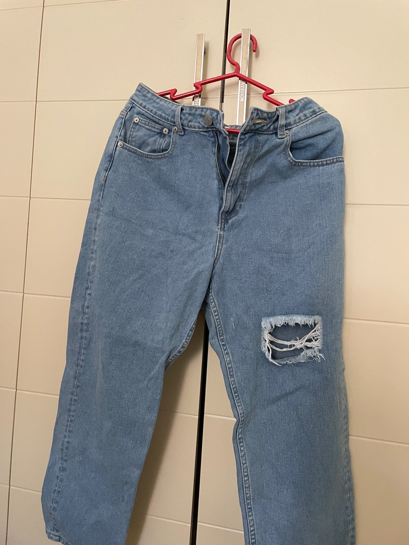 Pomelo ripped jeans, Women's Fashion, Bottoms, Jeans & Leggings on